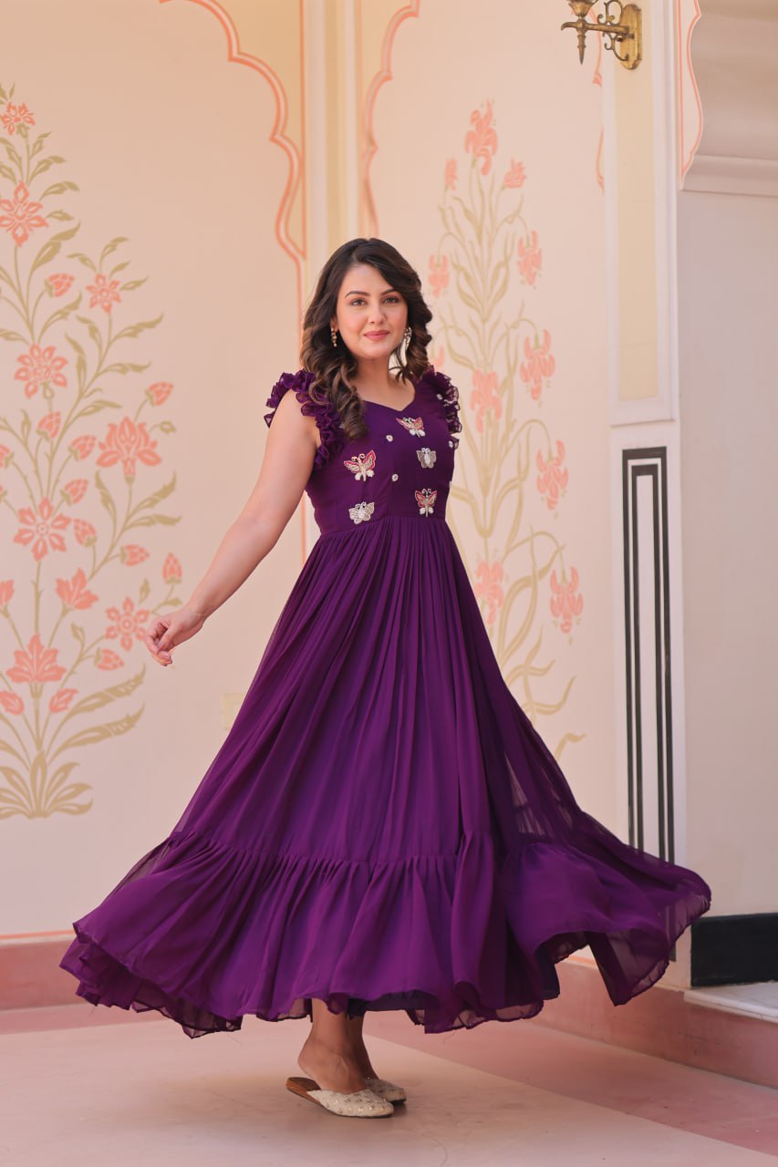 Sunshine Gown Look for Haldi & Day Functions