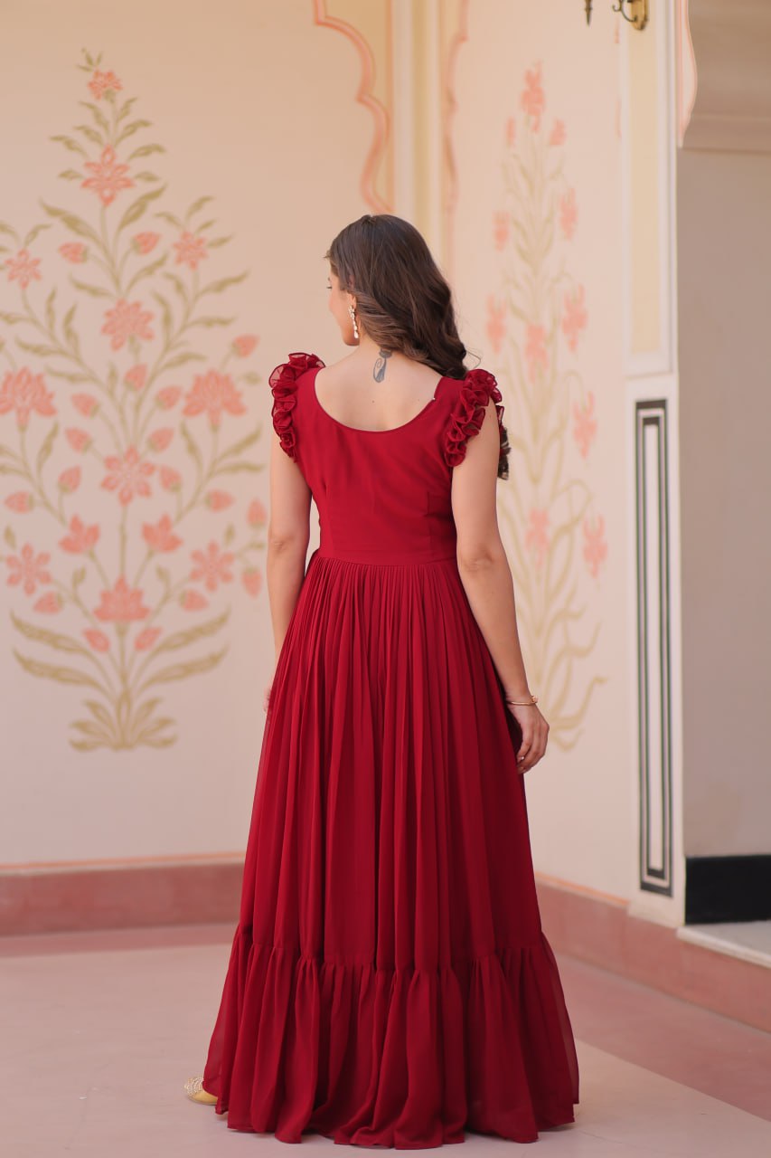 Sunshine Gown Look for Haldi & Day Functions