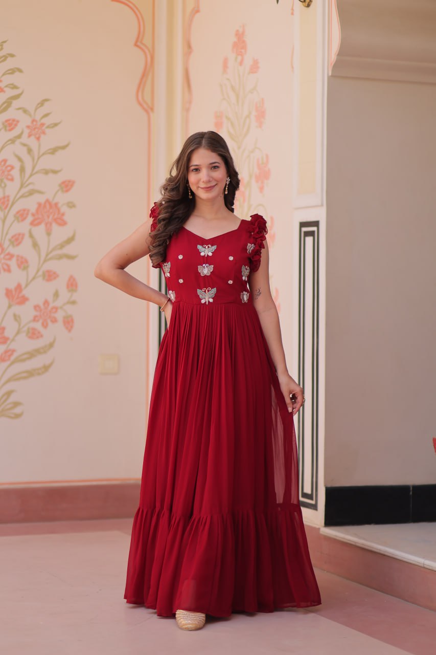 Sunshine Gown Look for Haldi & Day Functions
