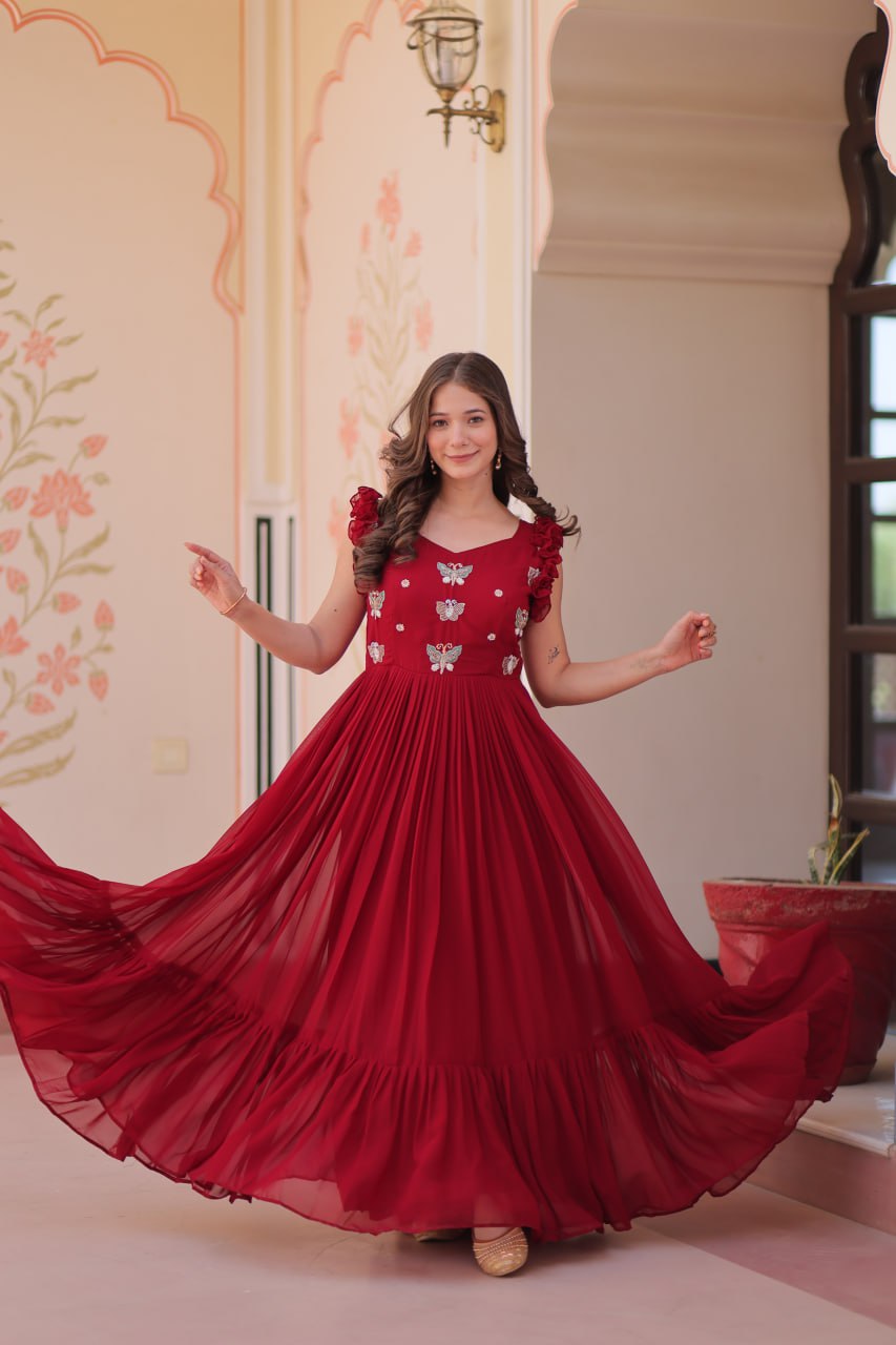 Sunshine Gown Look for Haldi & Day Functions