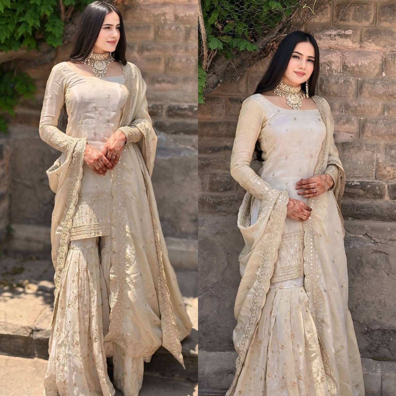 #OutfitGoals #TrendyEthnicWear #EthnicChic #StatementSuit #OccasionWear