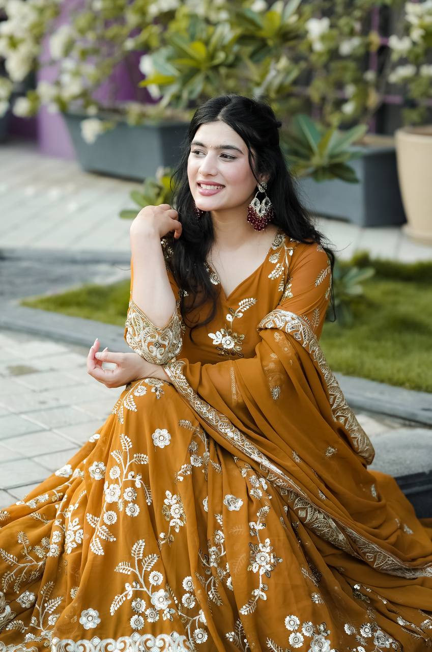 Lightweight Anarkali gown
Velvet Anarkali gown
Pakistani Anarkali gown
Pastel color Anarkali gown
Anarkali gown with jacket
Mirror work Anarkali gown