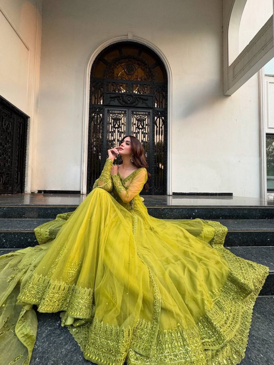 Fancy ethnic dress

Stylish net gown

Reception wear gown

Long flared gown

Ethnic gown with embroidery

Bollywood style gown

Net long Anarkali suit

Women’s traditional gown

Anarkali for girls

Fancy gown with dupatta

Anarkali with full sleeve

Indian traditional party wear

Gown for photoshoot