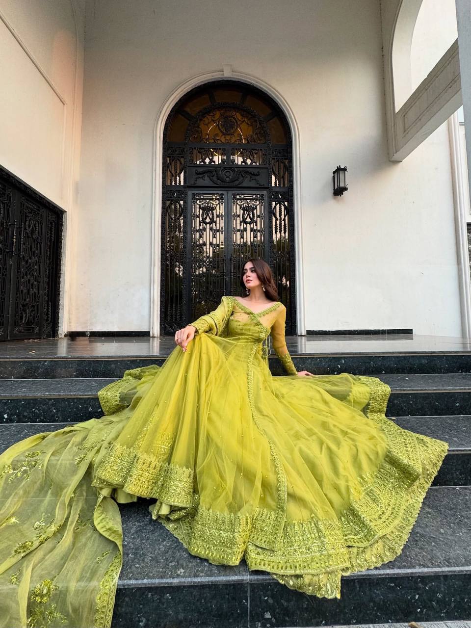 Fancy ethnic dress

Stylish net gown

Reception wear gown

Long flared gown

Ethnic gown with embroidery

Bollywood style gown

Net long Anarkali suit

Women’s traditional gown

Anarkali for girls

Fancy gown with dupatta

Anarkali with full sleeve

Indian traditional party wear

Gown for photoshoot