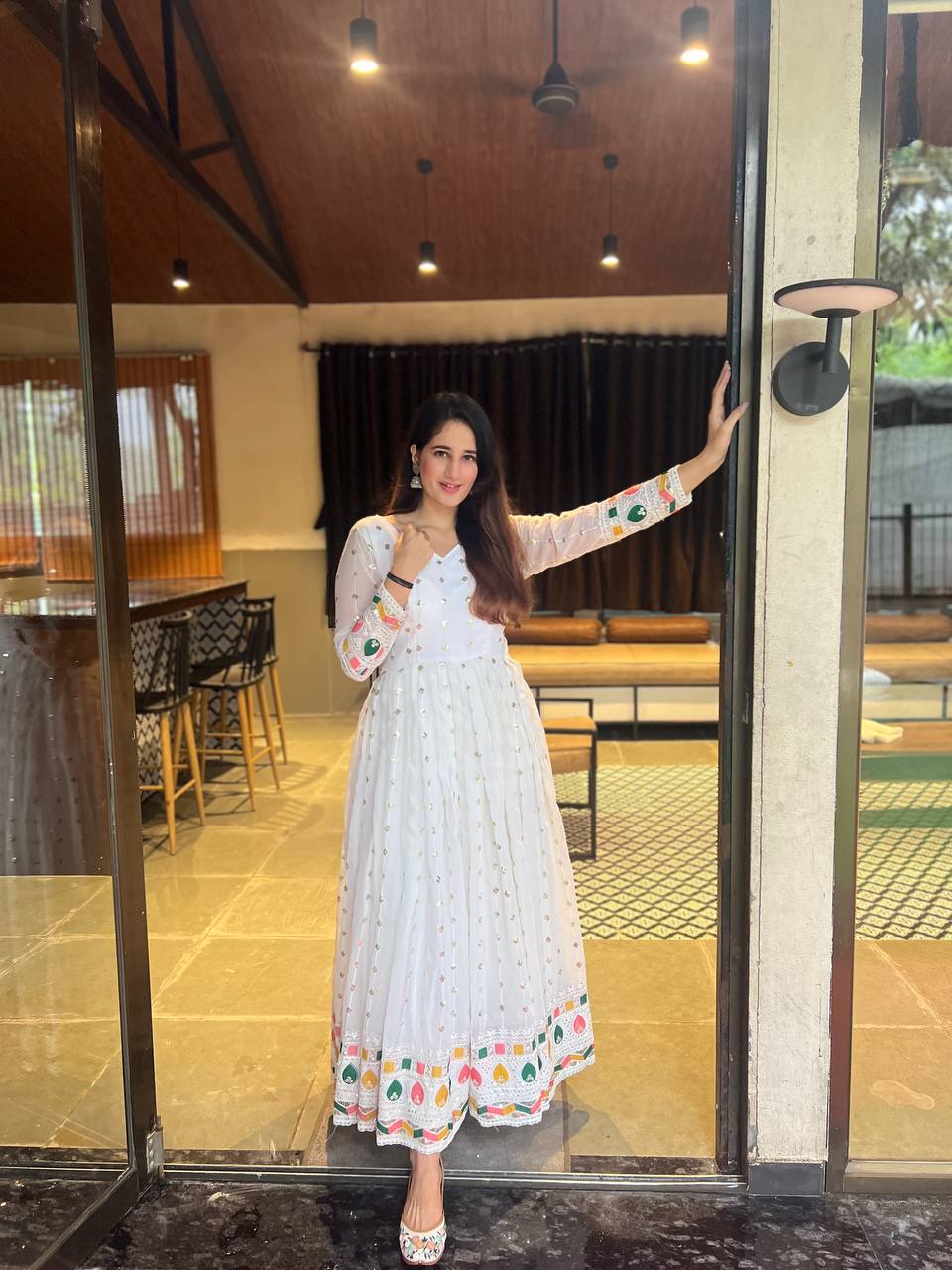 Georgette Anarkali gown
Silk Anarkali gown
Cotton Anarkali gown
Fancy Anarkali gown
Indo-western Anarkali gown