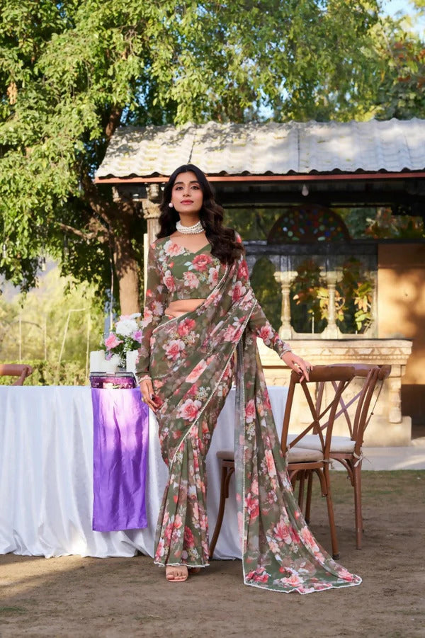 Party Wear Designer Saree Online